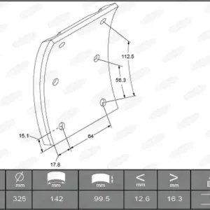 Populair Remtrommel Beral KBL15879.0-1649
