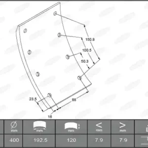 Uitverkoop Remtrommel Beral KBL17016.0-1517