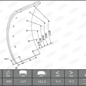 Speciale Aanbieding Remtrommel Beral KBL17351.0-1561