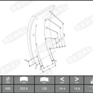 Korting Remtrommel Beral KBL17374.1-1549