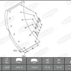 Remtrommel Beral KBL17635.0-1560 Must-Have