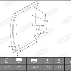 Groothandel Remtrommel Beral KBL17992.1-1627