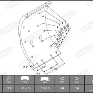 Nu Kopen Remtrommel Beral KBL19225.0-1637