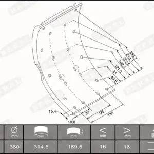 Gratis Retour Remtrommel Beral KBL19503.1-1637