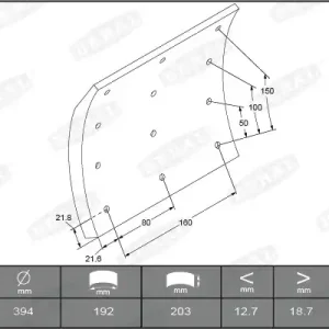Actieprijs Remtrommel Beral KBL19562.1-1560