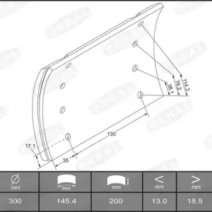 Actieprijs Remtrommel Beral KBL19574.1-1517