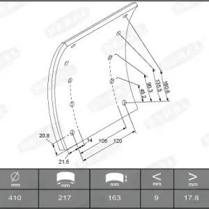 Favoriet Remtrommel Beral KBL19579.1-1616