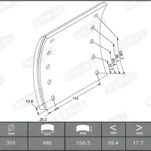 Meest Verkocht Remtrommel Beral KBL19912.1-1541