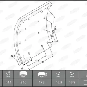 Hete Deal Remtrommel Beral KBL19931.0-1637