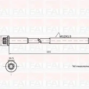 Laatste Versie Cilinderkopboutenset Fai Autoparts B896