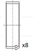 Handgemaakt Drijfstanglager Fai Autoparts BB2029-STD