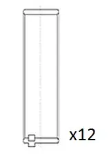 Modern Drijfstanglager Fai Autoparts BB2076-STD