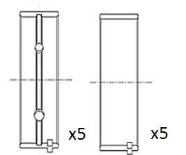 Alleen Vandaag Hoofdlager Fai Autoparts BM1001-STD