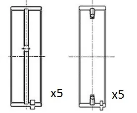 Hoofdlager Fai Autoparts BM1002-025 Express Levering