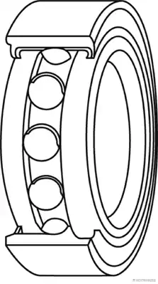 Wiellagerset Herth+Buss Jakoparts J4717000 Exclusieve Aanbieding