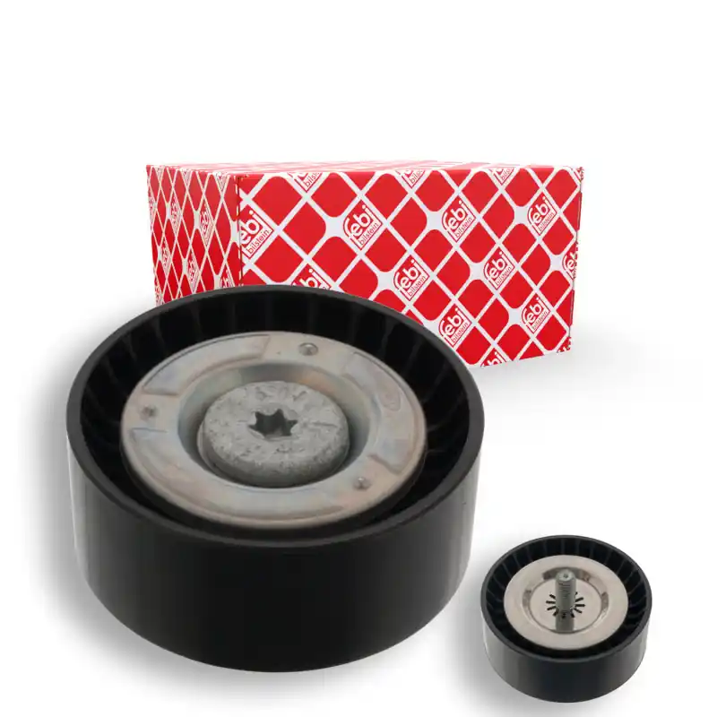 Topkwaliteit Geleiderol (poly) V-riem Febi Bilstein 38620