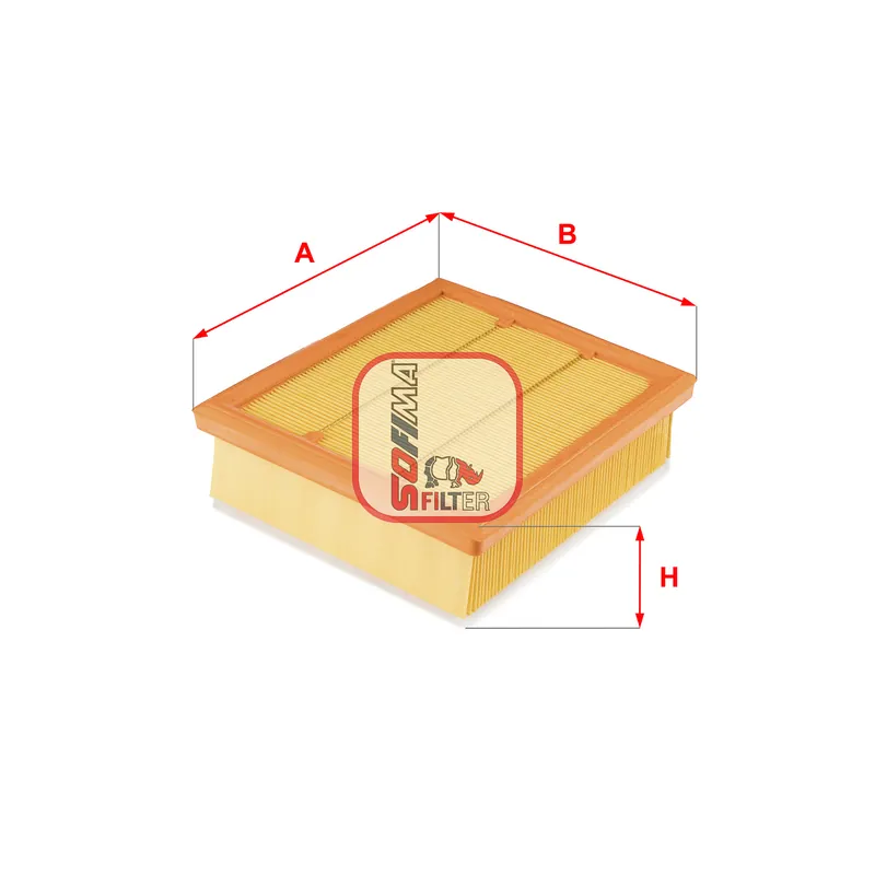 Fabrieksprijs Luchtfilter Sofima S 3677 A