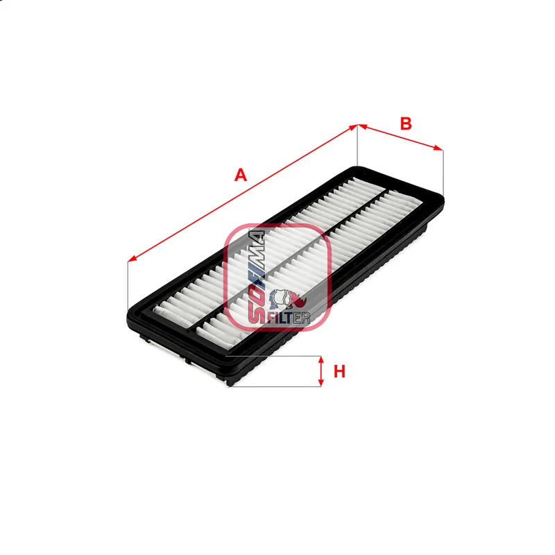 Geld-Terug-Garantie Luchtfilter Sofima S 3726 A