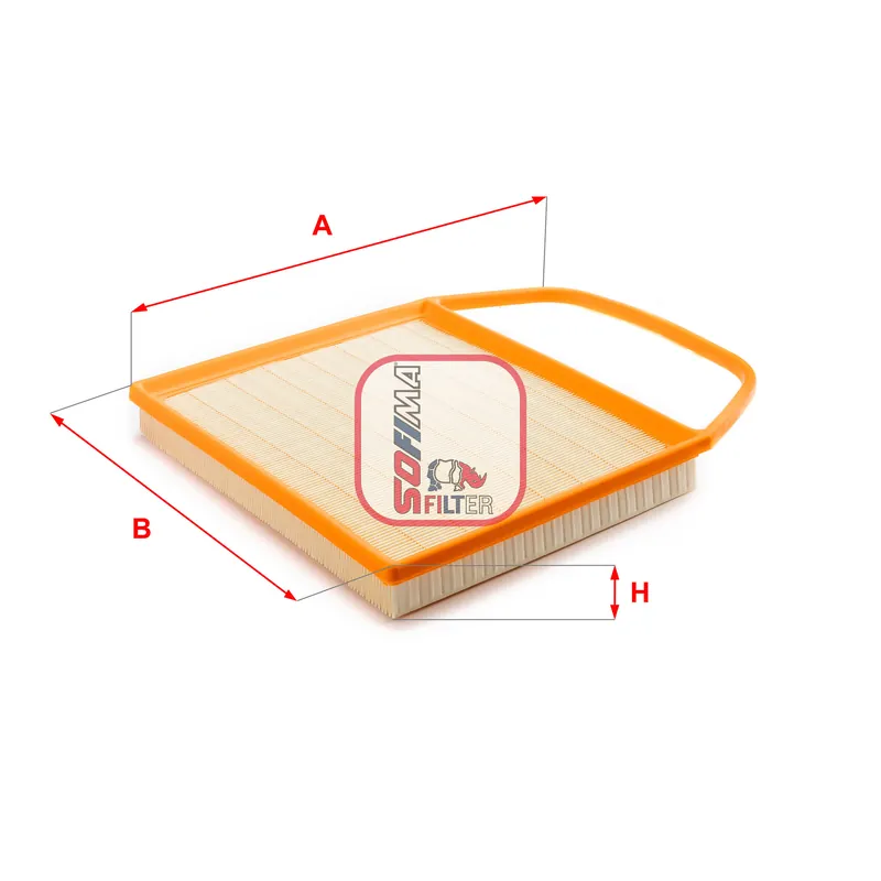 Gratis Retour Luchtfilter Sofima S 3A44 A