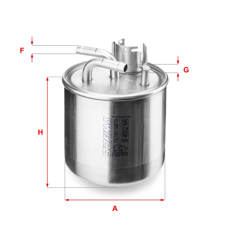 Brandstoffilter Sofima S 4002 NR Exclusief