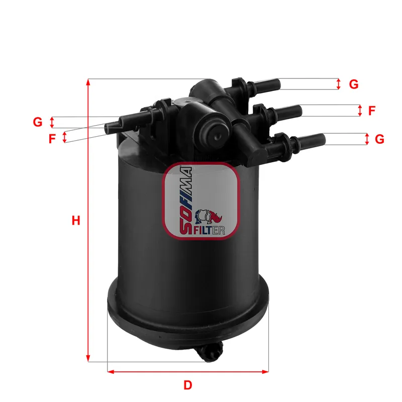 Brandstoffilter Sofima S 4086 NR Bestel Nu