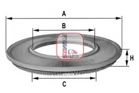 Luchtfilter Sofima S 4120 A Origineel