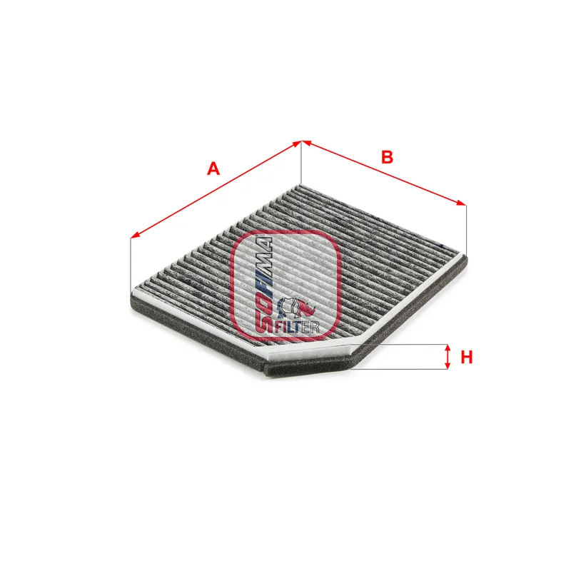 Interieurfilter Sofima S 4280 CA Garantie Inbegrepen