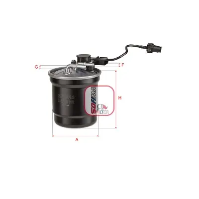 Modern Brandstoffilter Sofima S 4530 NR