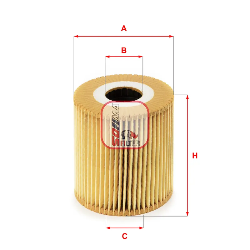 Oliefilter Sofima S 5018 PE Gecertificeerd