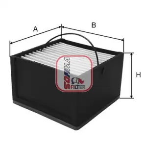 Korting Brandstoffilter Sofima S 6063 NE