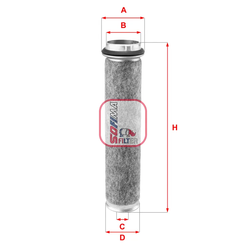 Direct Verzonden Luchtfilter Sofima S 7165 A