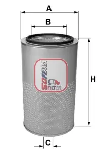 Finale Uitverkoop Luchtfilter Sofima S 7221 A