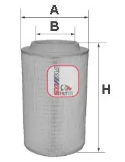 Luchtfilter Sofima S 7650 A Superprijs