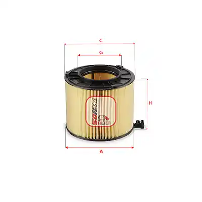 Luchtfilter Sofima S 7G11 A Merkproduct