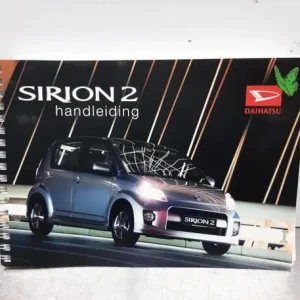 Koopje Handleiding DAIHATSU SIRION (M3_)