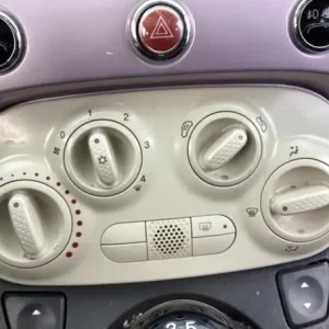 Bedieningselement verwarming & ventilatie ABARTH 500 / 595 / 695 (312_), FIAT 500 (312_), FIAT 500 C (312_), ABARTH 500C / 595C / 695C (312_) Ambachtelijk