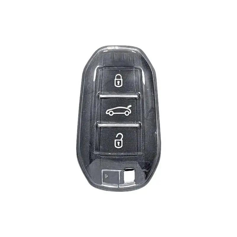 Hoge Kwaliteit Dutch Shield Sleutelhoesje  Peugeot  Clear