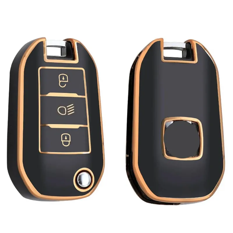 Dutch Shield Sleutelhoesje  Opel goud A3B Seizoensaanbieding