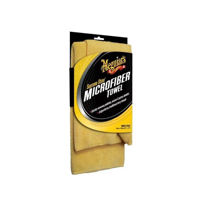Meguiar's Supreme Shine Microfibre Towel Gratis Retour