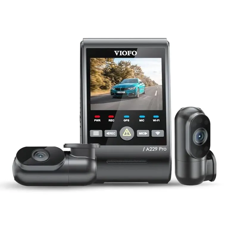 Viofo A229 Pro 3CH 4K Wifi GPS dashcam Trendy