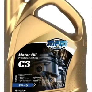 motorolie 5w40 c3 premium synthetic | 5 liter Koopje