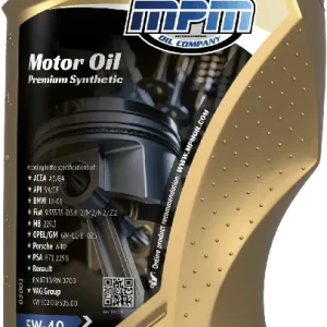 motorolie 5w40 premium synthetic | 1 liter | Trendy