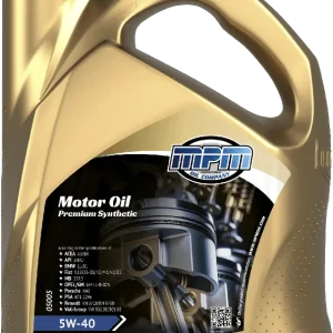 motorolie 5w40 premium synthetic | 5 liter | Gereduceerde Prijs