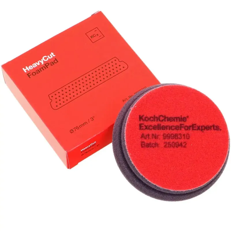 Handgemaakt Koch Chemie Heavy Cut Polijstschijf Ø 76 x 25 mm