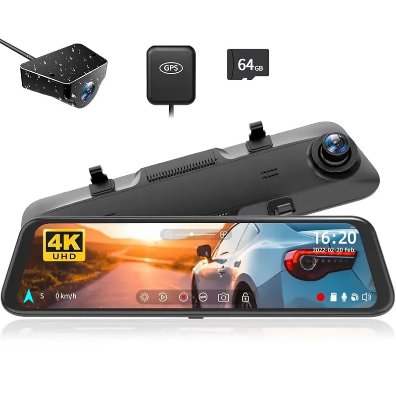 Wolfbox G850 Pro 4K Wifi GPS 64gb Laatste Versie