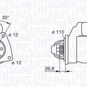 Alleen Vandaag Starter Magneti Marelli 063217410010
