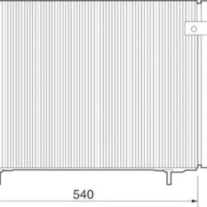 Exclusief Airco condensor Magneti Marelli 350203224000
