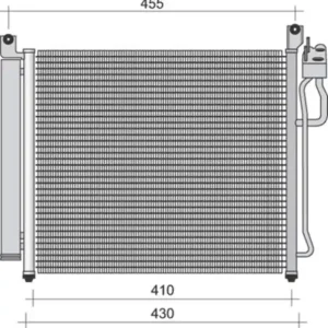 Rechtstreeks Van De Fabrikant Airco condensor Magneti Marelli 350203252000