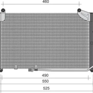 Airco condensor Magneti Marelli 350203363000 Aanbieding