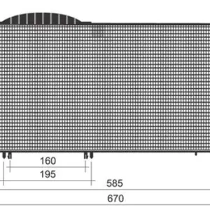 Populair Airco condensor Magneti Marelli 350203373000